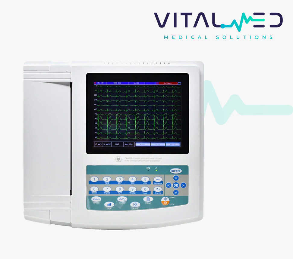 🩺 Electrocardiógrafo SONOECG 12000 – 12 Canales